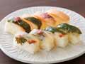国産天然さくらますと真鯛の桜棒寿司
