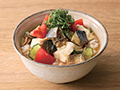 トマトと味噌が好相性 鯛だし香る 焼きサバの冷や汁_4