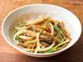 野菜をくわえて きびなご南蛮漬け