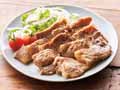 焼くだけ簡単　照り焼き風味の豚モモ肉スタミナ焼き