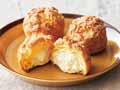 アーモンドクッキーシュークリーム