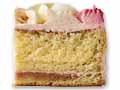 【予約】12／15週　有機苺の生クリームとカスタードクリームのケーキ（クッキー付き）4号_2