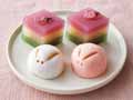 予約2/23週 桃の節句の和菓子セット(うさぎ雛・ひしようかん)