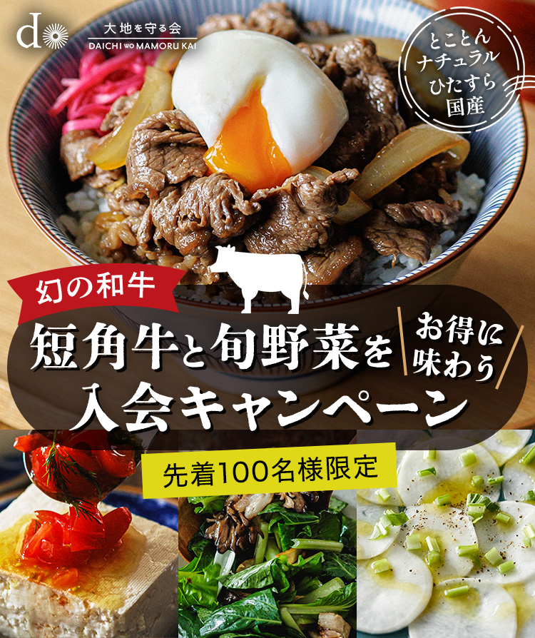 大地を守る会の定期宅配